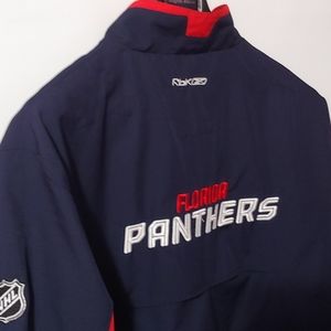 Reebok Mens Size XL NHL Florida Panther Jacket